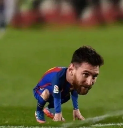 ảnh chế messi