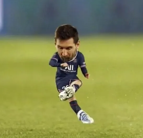 ảnh chế messi