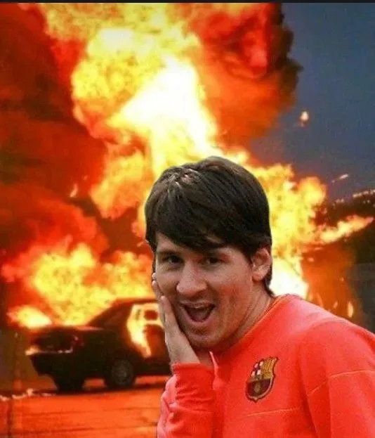 ảnh chế messi bựa