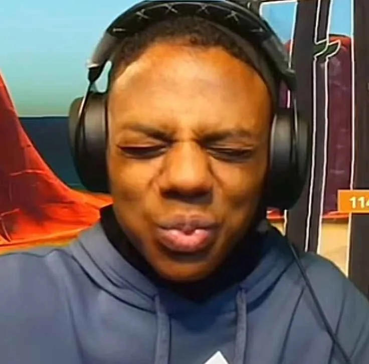 mewing face meme