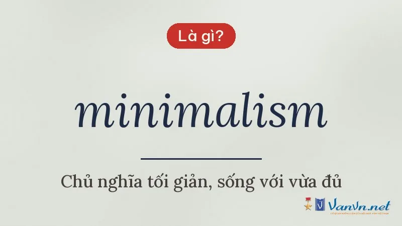 minimalism là gì