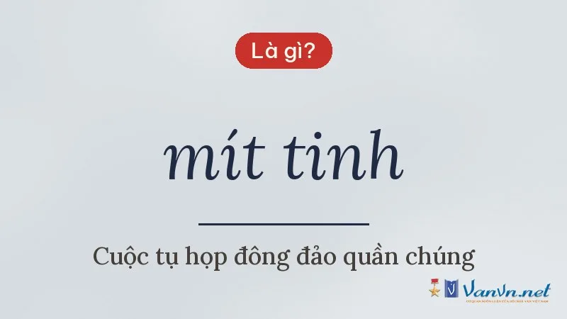 mít tinh là gì