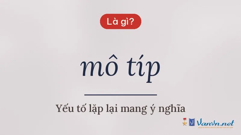 mô típ là gì