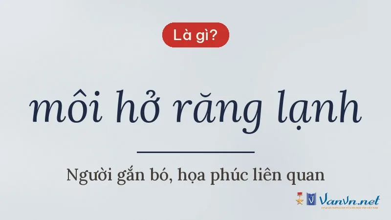 môi hở răng lạnh là gì