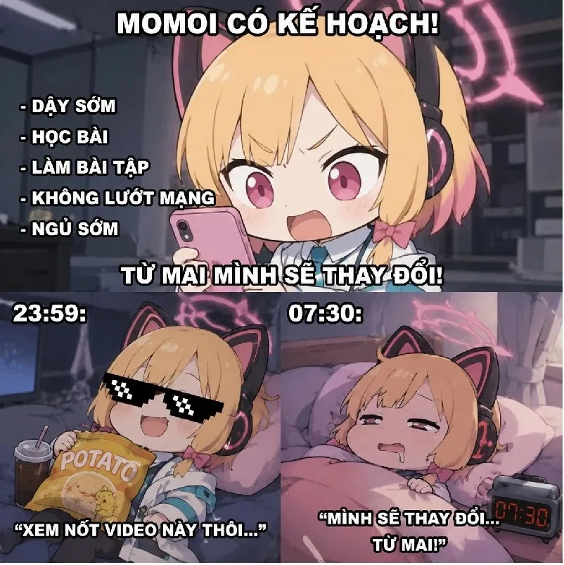momoi meme