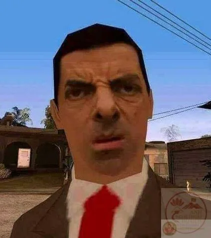 mr bean meme gta