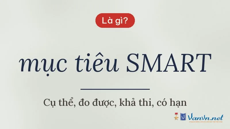 mục tiêu SMART là gì
