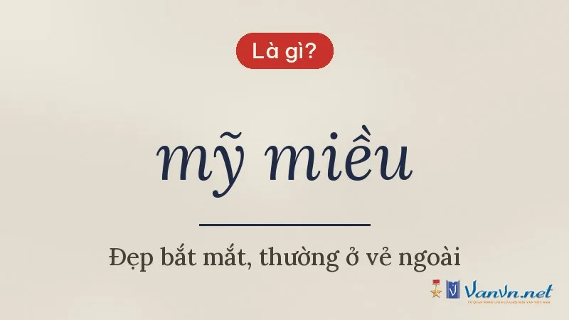 mỹ miều là gì