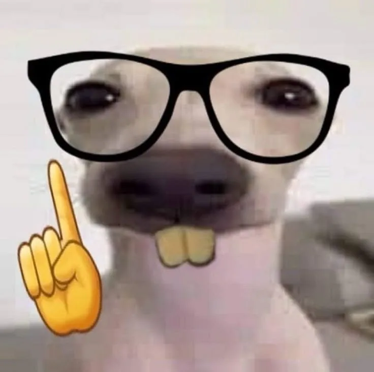 nerd emoji meme