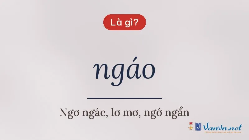 ngáo là gì