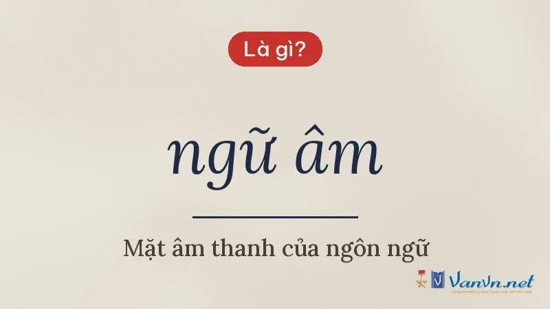 ngữ âm là gì