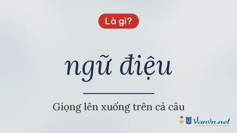 ngữ điệu là gì