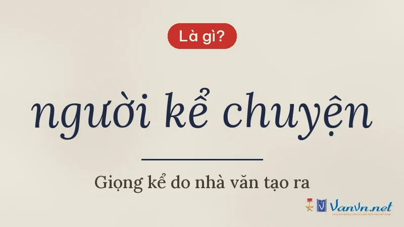 người kể chuyện là gì