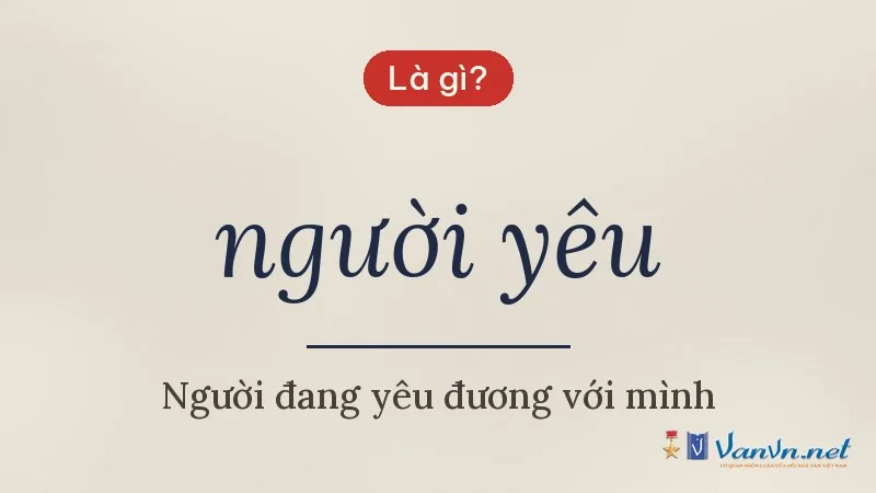 người yêu là gì
