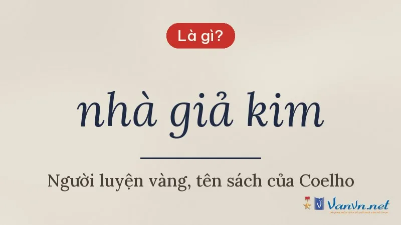 nhà giả kim là gì