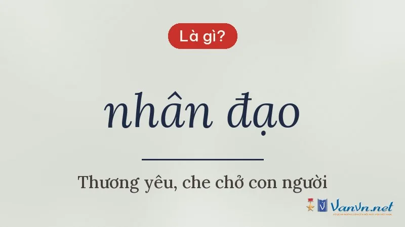 nhân đạo là gì