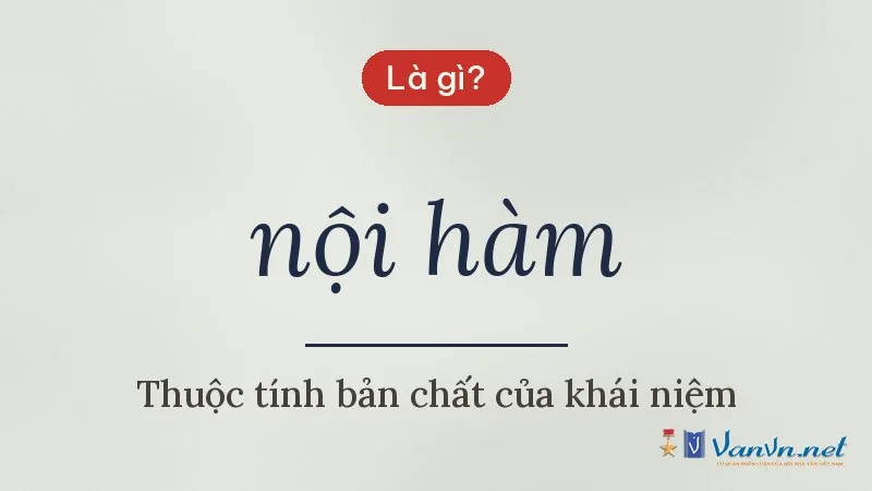 nội hàm là gì