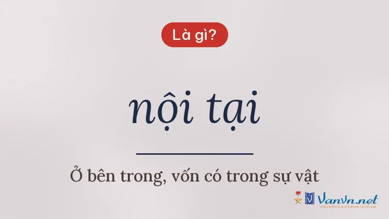 nội tại là gì