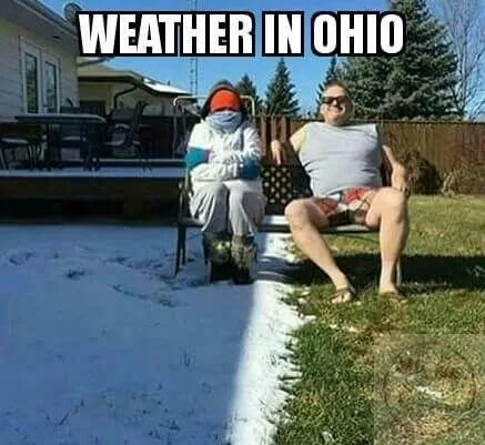 ohio meme thời tiết