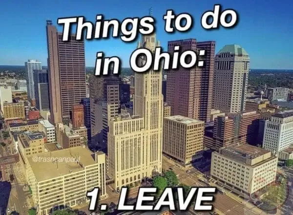 ohio meme welcome to ohio