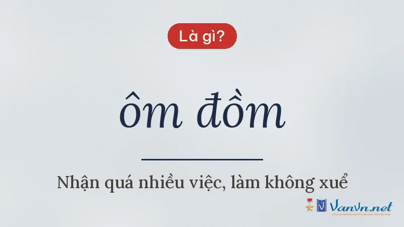 ôm đồm là gì