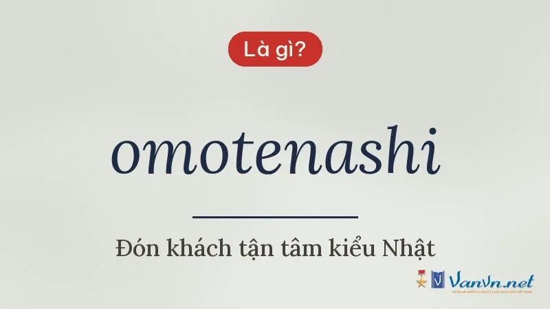 omotenashi là gì