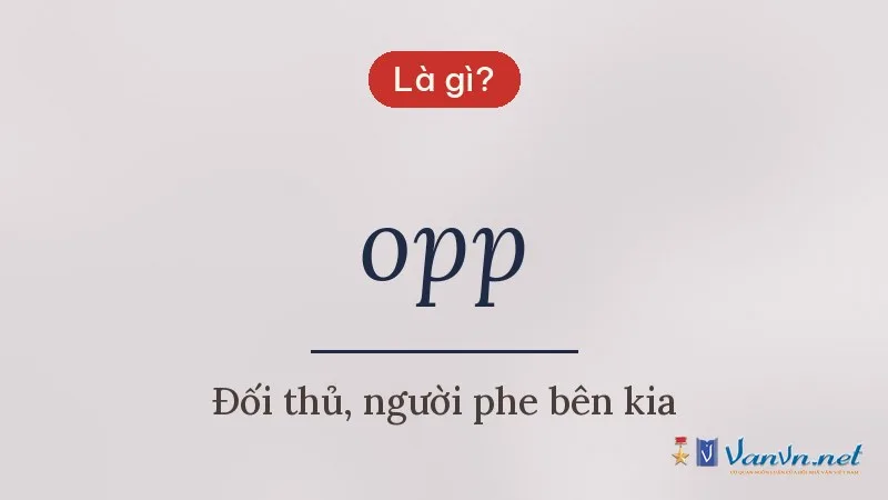 opp là gì
