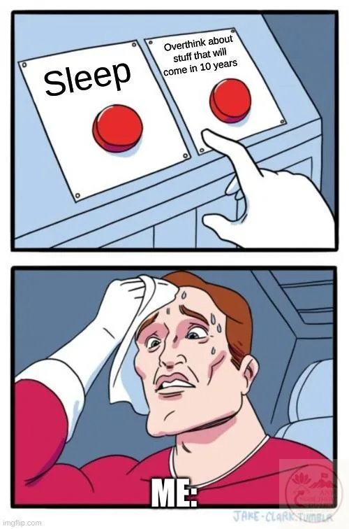 over thinking meme