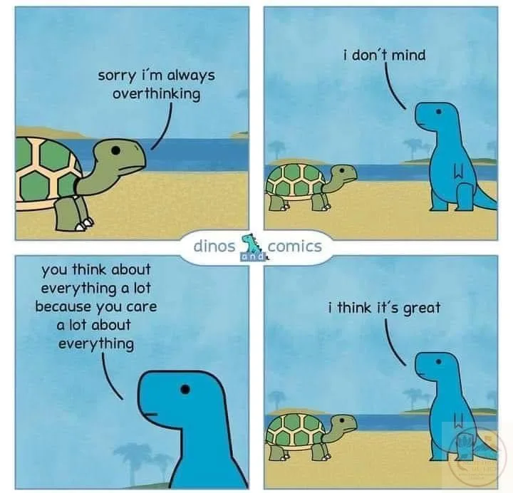 over thinking meme