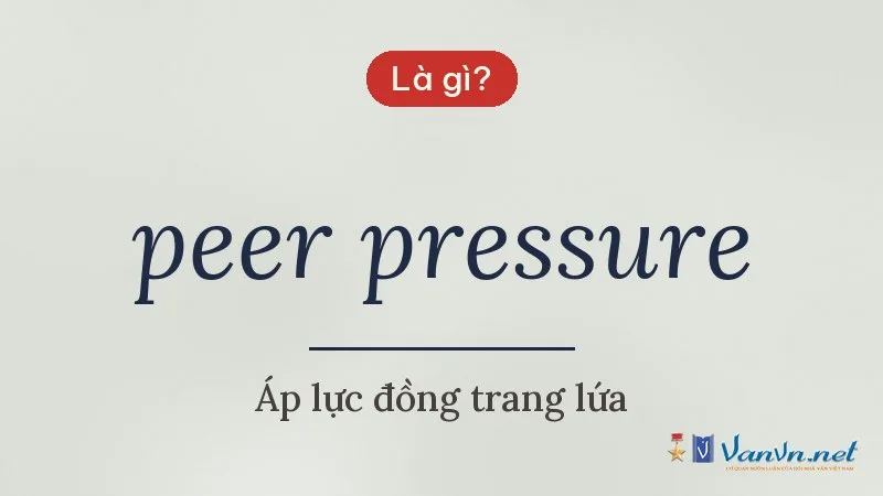 peer pressure là gì