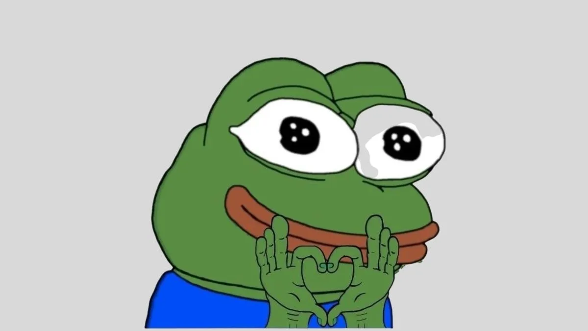 meme ếch xanh cười