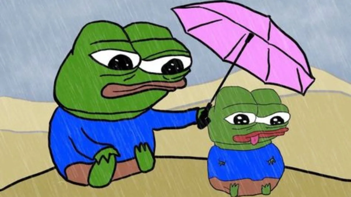 meme ếch xanh bựa