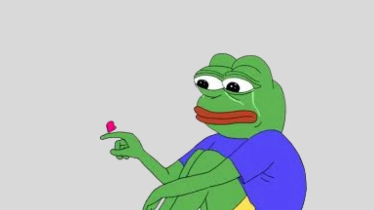 meme ếch xanh khóc