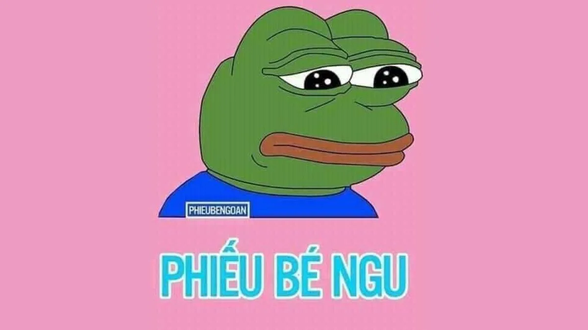 meme ếch xanh bựa