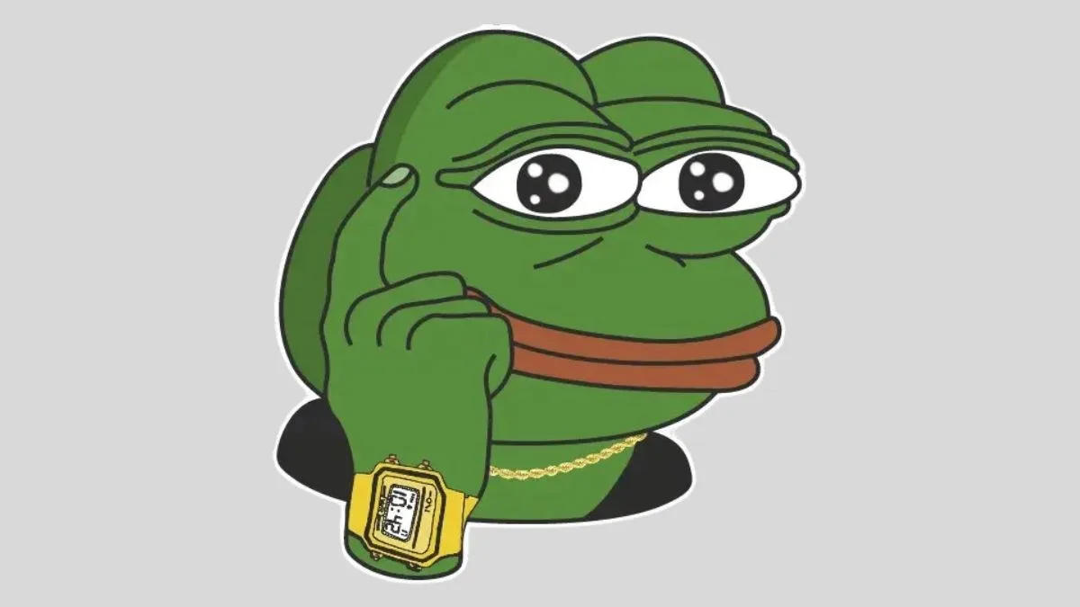 meme ếch xanh cười