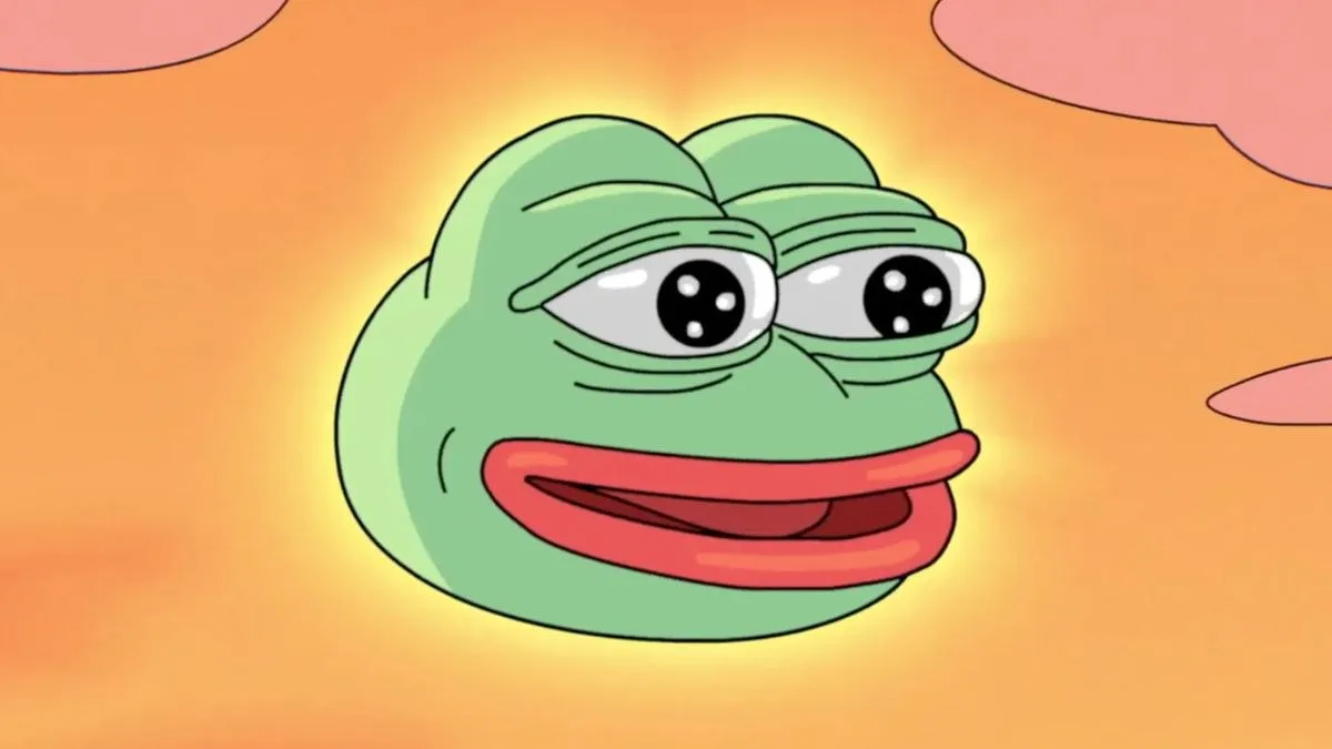 meme ếch xanh cười