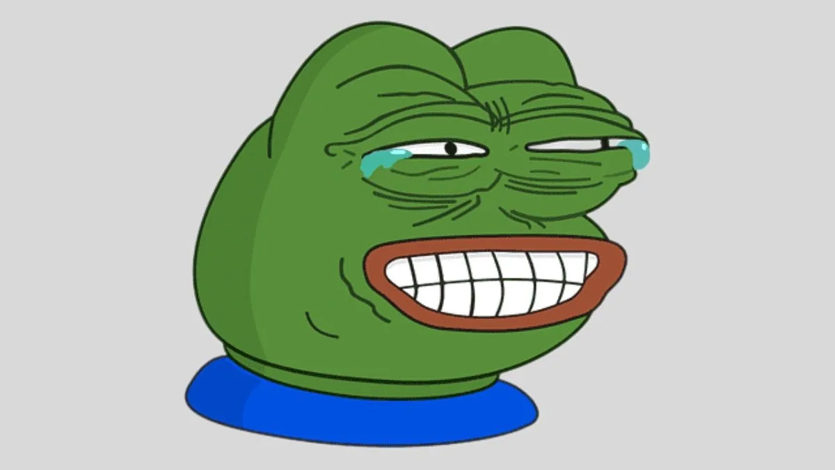 meme ếch xanh cười