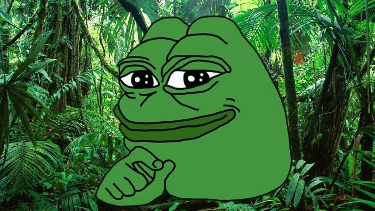 meme ếch xanh cười