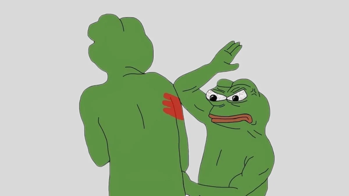 meme ếch xanh bựa