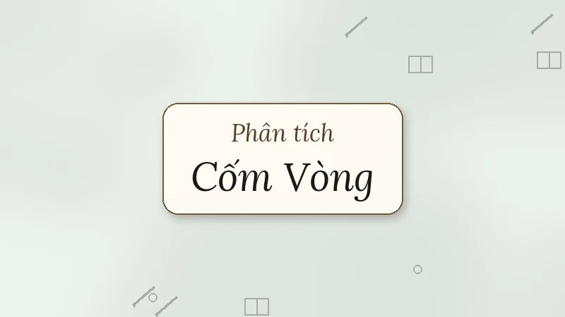 phân tích cốm vòng