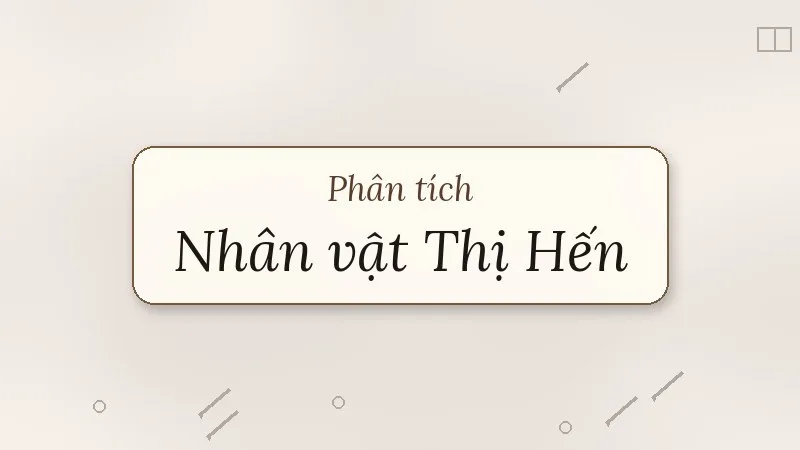 phân tích nhân vật thị hến