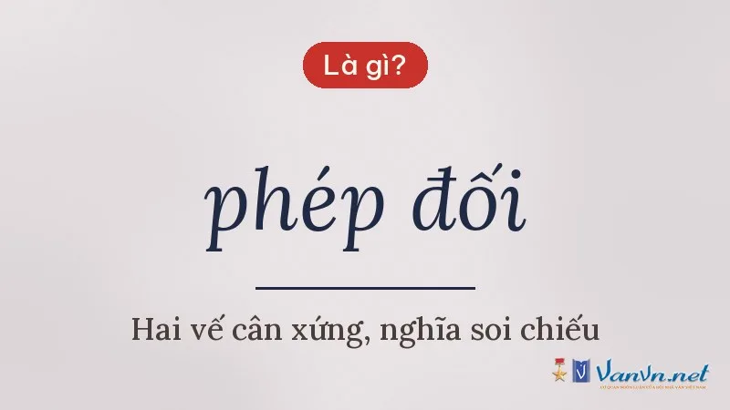 phép đối là gì