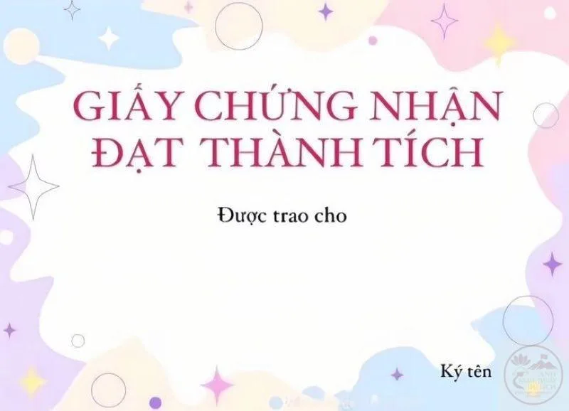 phiếu bé ngoan chế