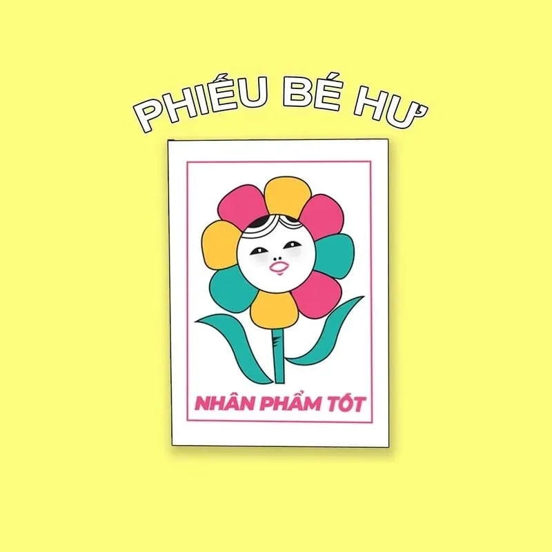 meme phiếu bé hư