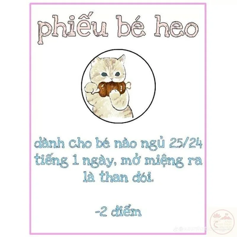 meme phiếu bé hư