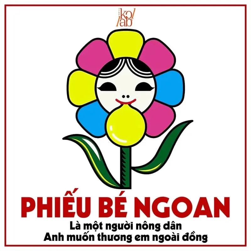 ảnh phiếu bé ngoan