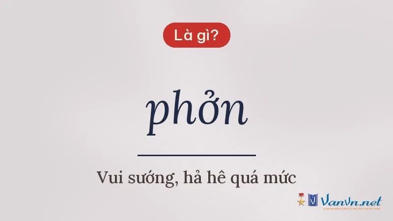 phởn là gì