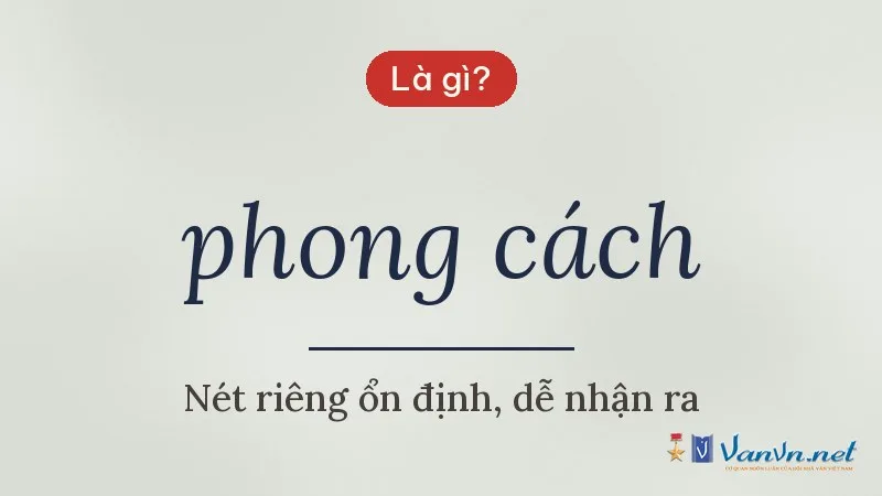 phong cách là gì
