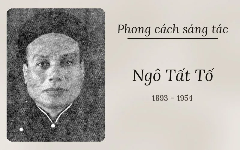 Phong cách sáng tác của Ngô Tất Tố