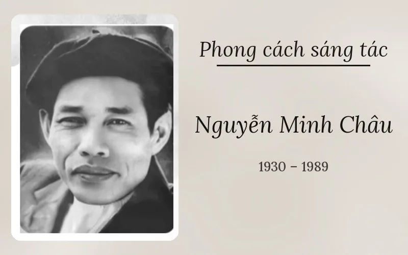 Phong cách sáng tác của Nguyễn Minh Châu